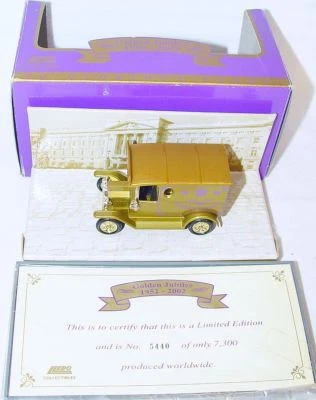 Lledo 1:55 FORD MODEL A QUEEN ELIZABETH II GOLDEN JUBILEE Van Limited Ed. MIB`02 - Image 1 of 4