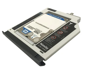 2ND zweite HDD SSD Festplatten caddy für X555 A555 K555 F555 with Faceplate - Bild 1 von 4