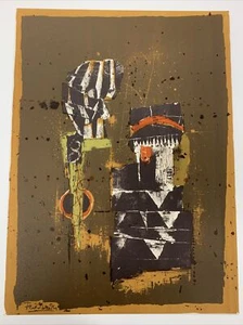 JOHNNY FRIEDLAENDER EDICIÓN LIMITADA IMPRESIÓN LITOGRÁFICA AGUAS FUERTES PARIS 1972 - Imagen 1 de 7