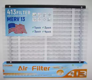 313 Air Filter MERV 13 Replacement Filter Compatible with Aprilaire 2-Pack - Picture 1 of 3