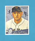 1934 Goudey Reprint #52 Herman Bell Card - New York Giants