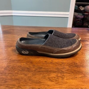 Chaco Women’s Quinn slip on shoe size 8 fabric leather - Picture 1 of 11