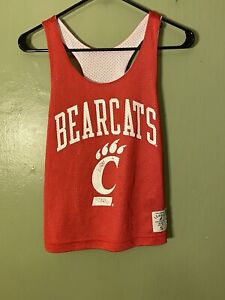 League University Of Cincinnati Bearcats Red/White Bball Jersey Reversible Sz S