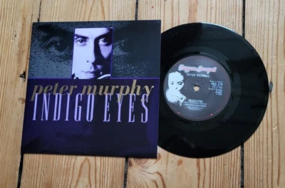 Peter Murphy  Indigo Eyes 7"  Goth Post Punk Bauhaus Synth pop - Image 1 of 2