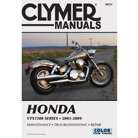 Manual de reparación taller de servicio Clymer M231 Honda VTX1300 Series 2003-2009 Foto 1 de 1