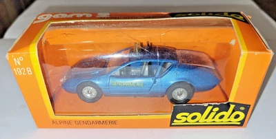 Voiture Solido 1/43 MODELLINO RENAULT 192B ,AUTO POLIZIA Alpine Gendarmerie 1978 - Immagine 1 di 4