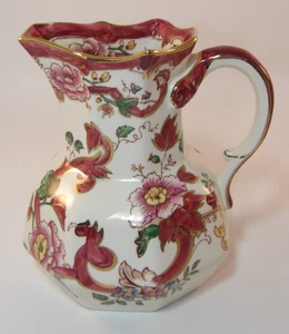 Masons Ironstone Red Mandalay 6" Octagonal Hydra Jug Pitcher c1990 VGC - Picture 1 of 10