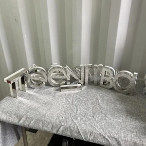 Lettere Insegna Led 3D Negozio - Con Luce Lettera Cromata* - Foto 1 di 15