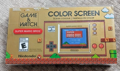 Game and Watch Super Mario Bros. - Color Screen, Clock, New & Factory Sealed  - Image 1 of 4