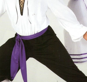 Faja Ballet Ropa de Alabanza Litúrgica Unisex Muchos Colores Poliéster Crepé Nuevo con Etiquetas - Imagen 1 de 14