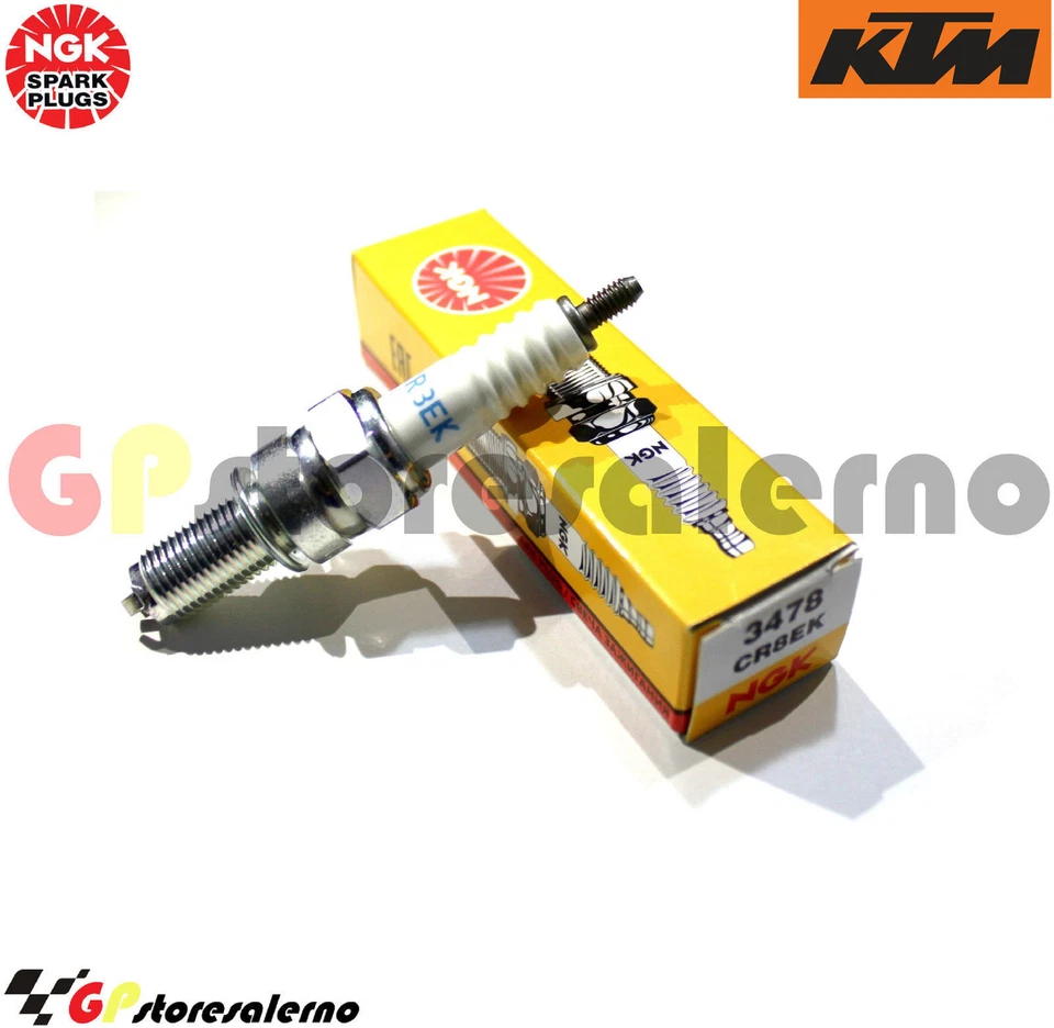 CR8EK CANDELA NGK KTM 400 LC4 EXC RACING 4T 2001 Foto 1 de 1
