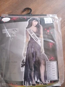 Homecoming Zombie Corpse Halloween Prom Vamp Gothic Fancydress Costume Med 10-12 - Picture 1 of 5