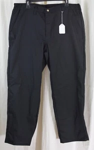 Red Kap Men's Elastic Insert Work Pant Black Size 36 x 29 - Picture 1 of 3