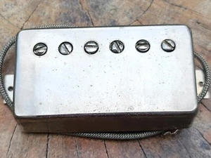 Gibson Tim Shaw Pickup Aged Nickel 1980s - Picture 1 of 7