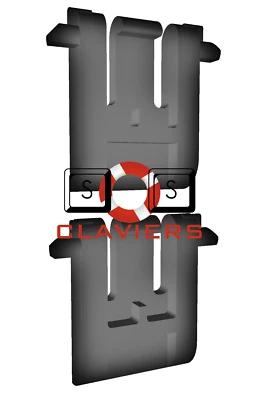 Acer SK-9611 Tastiera Ricambio Tilt Gamba Supporto Calcio Feet Set - Immagine 1 di 3