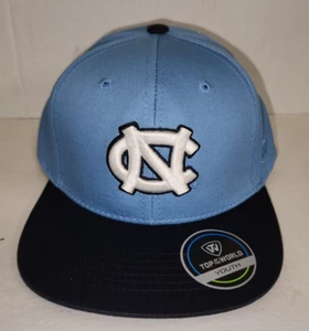 North Carolina Tar Heels Boys Youth Adjustable Hat with Navy Bill - Picture 1 of 4