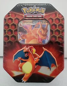 One Sealed Pokémon TCG 2019 Hidden Fates Collector's Tin: Featuring Charizard GX - Bild 1 von 7