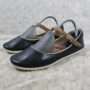 Clarks Feature Film Mary Jane Flats Womens 8.5 Leather Comfort Ballet Preppy - Picture 1 of 8