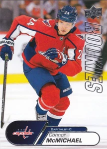 20/21 UD STAR ROOKIES..CONNOR McMICHAEL..RC..# 2..CAPITALS..FREE COMBINED SHIP - Bild 1 von 1