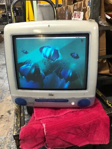 ¡Computadora Mac vintage I se enciende! Clásico - Imagen 1 de 7