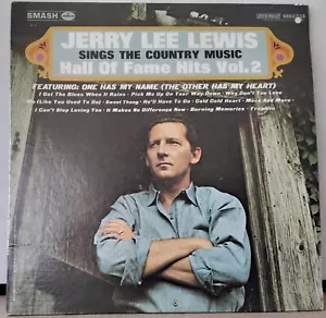 JERRY LEE LEWIS SINGS THE COUNTRY MUSIC HALL OF FAME HITS VOL. 2 SMASH 1969US LP - Bild 1 von 3