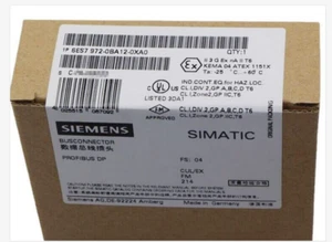 1PC New SIEMENS 6ES7972-0BA12-0XA0 DP Connector Fast delivery - Picture 1 of 2