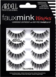 Faux Mink Wispies False Lashes, Pack of 4, - Picture 1 of 5