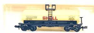 Model Power No. 3418 Shell Single Dome Tank Car #1105 N Scale LN/Box - Picture 1 of 3