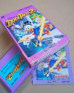 Capcom 1993 DUCKTALES 2 Nintendo Famicom NES Action Japanese Retro Game - USED - Picture 1 of 9