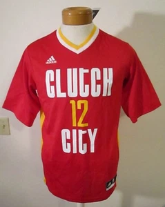 NWT Adidas Houston Rockets Dwight Howard Clutch City Replica Jersey S Red $70 - Picture 1 of 2