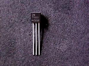 2N7000 - Motorola MOSFET (TO-92) GENUINE - Bild 1 von 1
