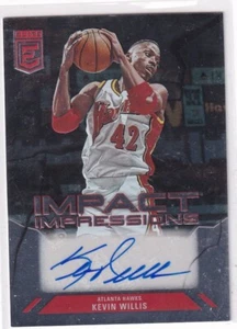 NBA Panini 2023-24 Donruss Elite No II-KWA Kevin Willis Auto Impact Impressions - Bild 1 von 2