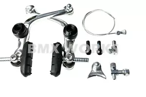 Dia-Compe AD-990 FS-990 Front or Rear BMX U-Brake Brake Caliper - Silver - Picture 1 of 1