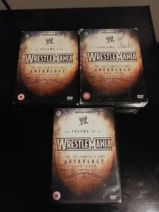 wwe wrestlemania anthology konvolut - Bild 1 von 7