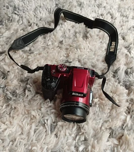 Nikon COOLPIX B500 16.0MP Digital Camera - Red - PARTS - - Picture 1 of 8