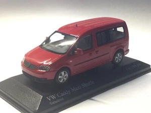 Minichamps 1:43 VW Caddy Maxi Shuttle Red 2007 Art. Nr: 400 057000 - Bild 1 von 9