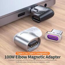 USB Type-C Magnetic Adapter 100W charging For Laptops Phone Tablet. A2T0