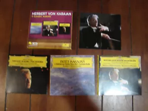 3 CD set Berliner Philharmoniker Herbert Von Karajan: Mozart Bizet Respighi - Imagen 1 de 2