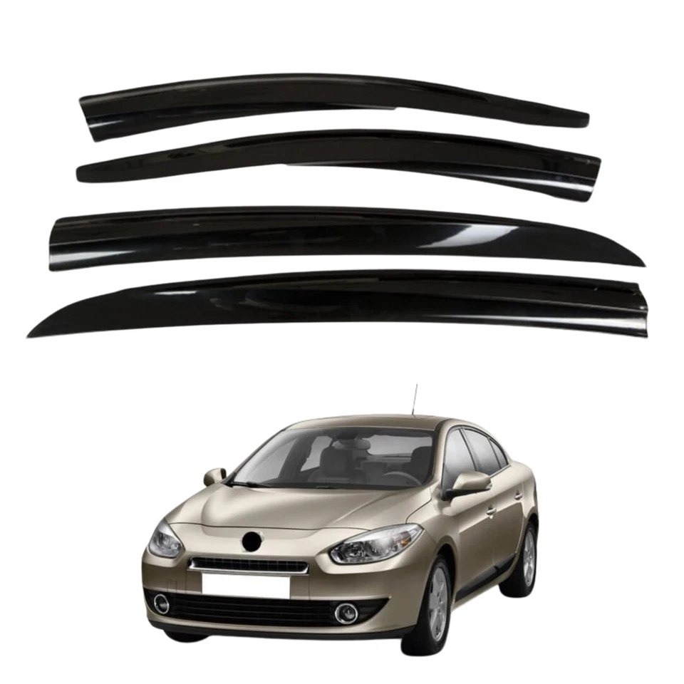 Дефлектор защиты от дождя на козырек окна для Renault Fluence 2009-2016 - Изображение 1 из 4