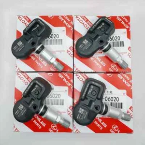 4pcs Genuine TPMS TIRE PRESSURE SENSOR OEM PMV-C010 For Prius Lexus 42607-06020 - Picture 1 of 6
