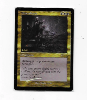 Vindicate FOIL 30th Anniversary Promo (ITALIAN - Rivendicare) x1 - MTG Rare - Image 1 of 2