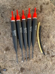 Raven Premium Balsa Floats, 3.7 Gram SM, 5 Floats With Tubing - Picture 1 of 2