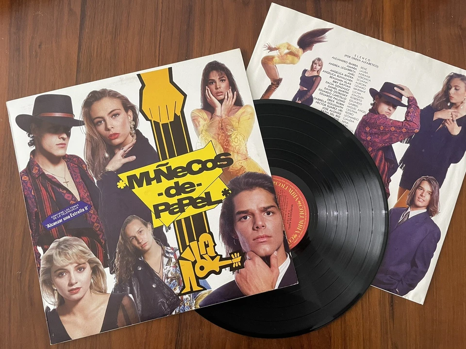 Varios - Muñecos De Papel [LP VINYL] Columbia Mexico 19900 NM+ Foto 1 de 4