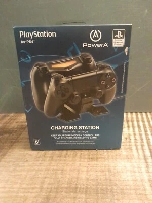 New PowerA PlayStation PS4 Charging Station CPFA141325-02 NEW IN BOX SEALED - Image 1 of 4