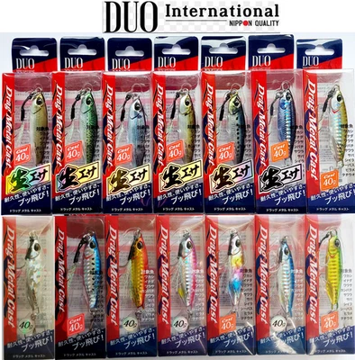 DUO DRAG METAL CAST JIG 40gr. Küste Jigging,JIG,Salzwasser Fischköder,Hard Bait - Bild 1 von 4