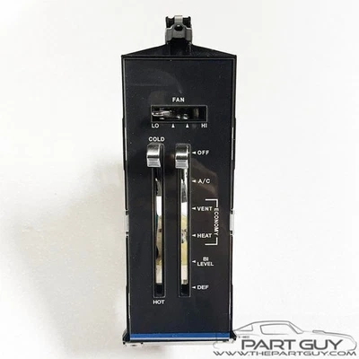 RECONSTRUIDO 75 Nova A/C CALENTADOR CONTROL AC Skylark Omega Aire Temp HVAC Climate 1975 Foto 1 de 4