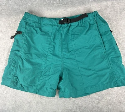 Pantalones Cortos North Face Para Hombre Grandes Verdes Híbridos Cintura Elástica Forrados Bolsillos Baúles 4" Foto 1 de 4