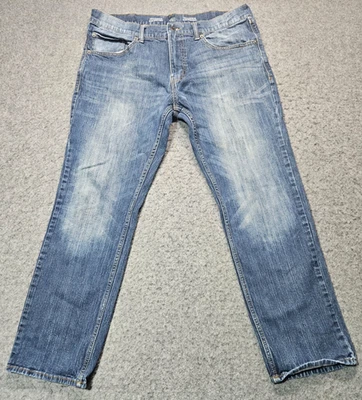 St. John's Bay slim straight blue denim jeans men size 36x29 - Image 1 of 4