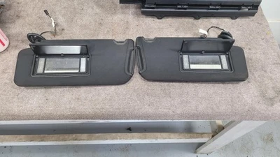 2012 Chrysler 300 Pair of OEM Black Sun Visors, Driver & Passenger Side - Image 1 of 4