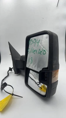 Espejo de puerta derecho 15-19 Chevy Silverado 1500 señal de giro carga ancha Foto 1 de 4